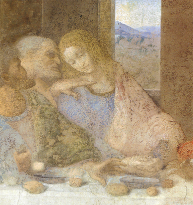 Original - Leonardo da vinci in Santa Maria delle Grazie, Milan
